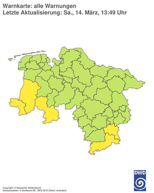 Aktuelle Wetterwarnungen für %region%