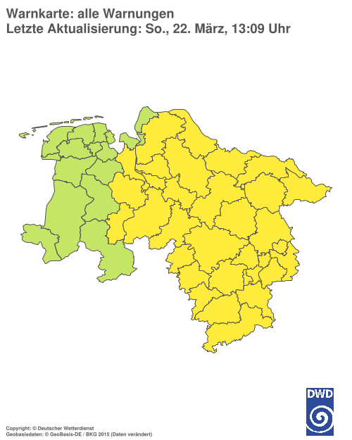Aktuelle Wetterwarnungen für %region%