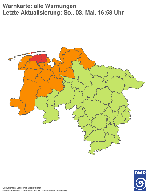 Aktuelle Wetterwarnungen für %region%