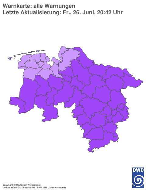 Aktuelle Wetterwarnungen für %region%