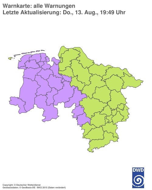 Aktuelle Wetterwarnungen für %region%